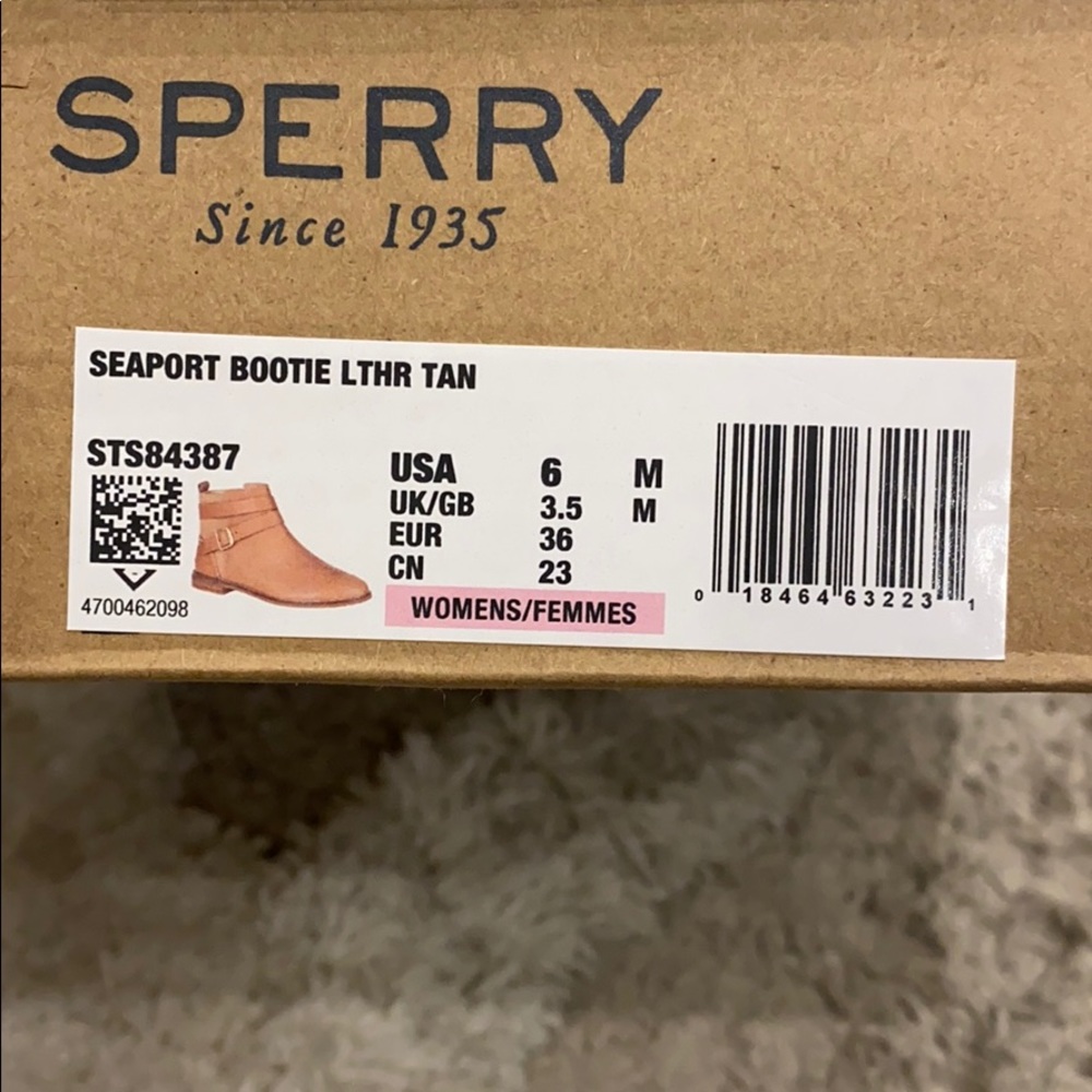 NWT Sperry ankle boots - Picture 5 of 7